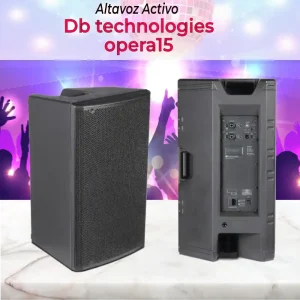 altavoz activo dbtechnologies opera 15