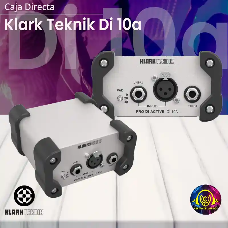 caja directa klark teknik mod. di 10a