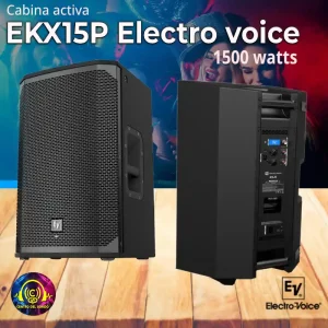 cabina activa ekx15p electro voice 1500watt