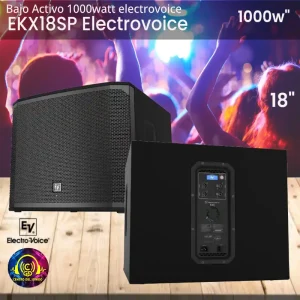 bajo activo electro voice ekx18sp