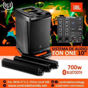 sistema de sonido portable jbl eon one 380w