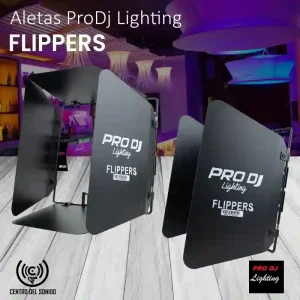 aletas flippers prodj lighting