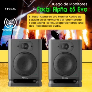 juego de monitores focal alpha 50 evo