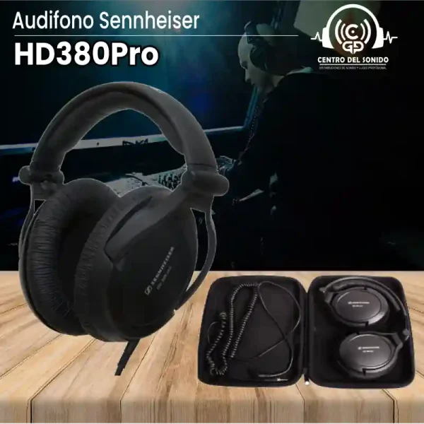 audifono sennheiser hd380pro