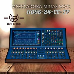 consola digital en vivo con 144 canales de entrada hd96 24 cc tp