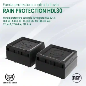 funda protectora contra la lluvia rain protection hdl30