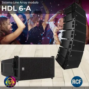 sistema line array modulo activo hdl 6 a