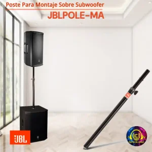 poste para montaje sobre subwoofer jblpole ma