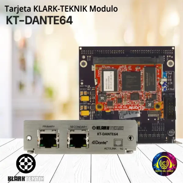 tarjeta klark teknik modulo kt dante64