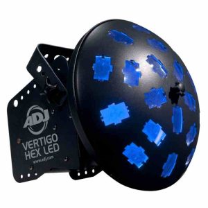 lámpara led vertigo hex led adj