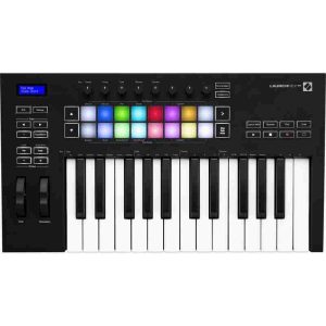 novation launchkey 25 mk3 teclado controlador midi usb (25 key)