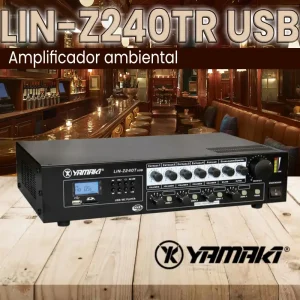 amplificador ambiental lin z240tr usb