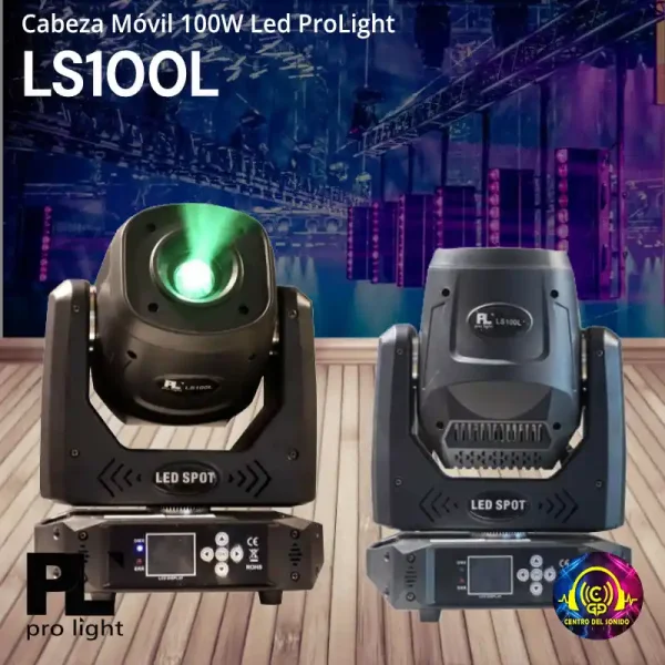 ls100l cabeza móvil 100w led prolight