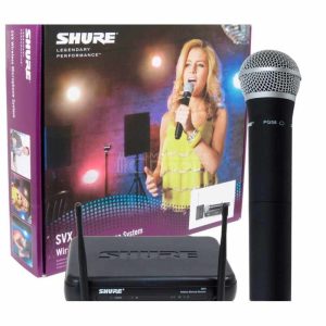 micrófono inalambrico svx24us/pg58 shure