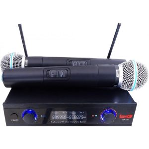 micrófono inalámbrico uhf 32m pro dj