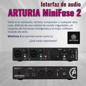 interfaz arturia minifuse 2