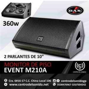 monitor de piso event m210a das