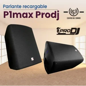 parlante recargable p1max prodj