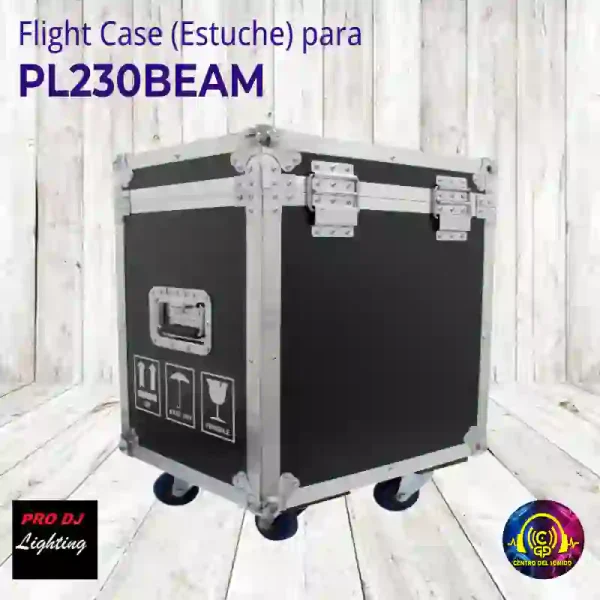 flight case (estuche) de pl230beam