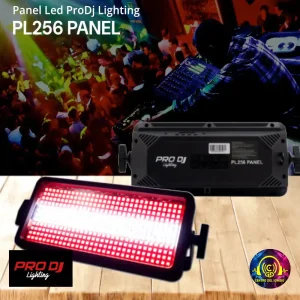 panel led pl256 panel pro dj lighting