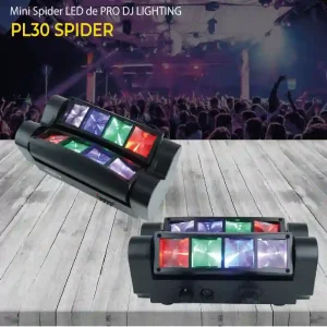 mini spider led pl30 spider de pro dj lighting