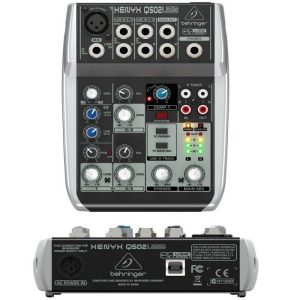 consola para estudio xenyx qx502usb behringer