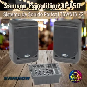 samson expedition xp150 150 vatios pa portátil