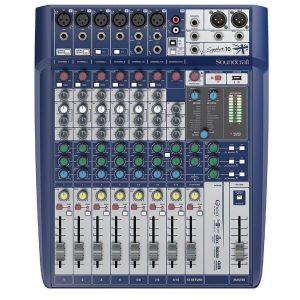 mezclador soundcraft signature 12 8mic 2st usb (copia)