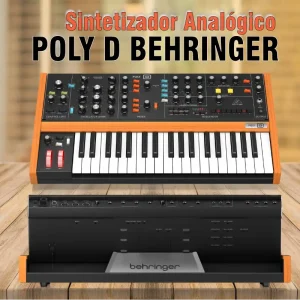 sintetizador analogico poly d behringer