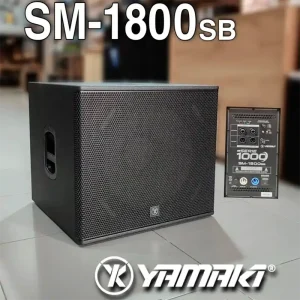 sub bajo activo con dsp yamaki de 1000w sm1800sb