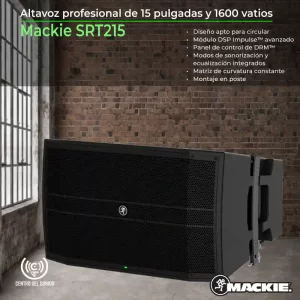 altavoz de matriz en línea amplificado de 12" y 2000 w drm12a