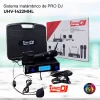 sistema inalámbrico uhv 1422mhl de pro dj