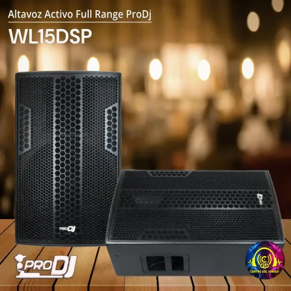 altavoz activo full range wl15dsp prodj