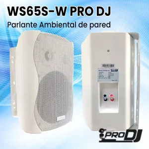 parlante ambiental de pared ws65s w pro dj