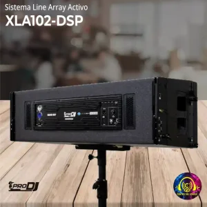 sistema line array activo xla102 dsp