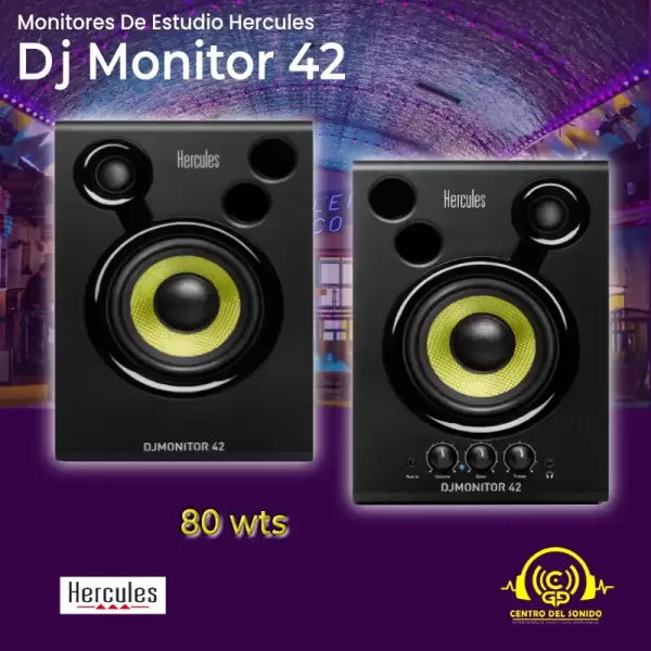 monitores de estudio dj monitor 42