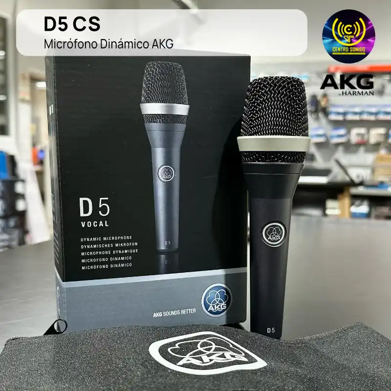 micrófono dinámico d5 cs akg