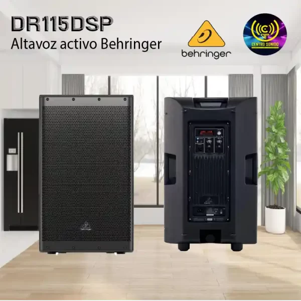 altavoz activo behringer dr115dsp