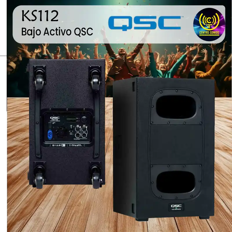 bajo activo ks112 qsc