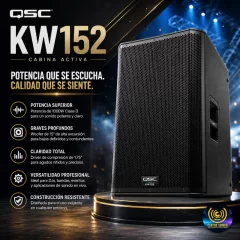 cabina activa kw152 qsc