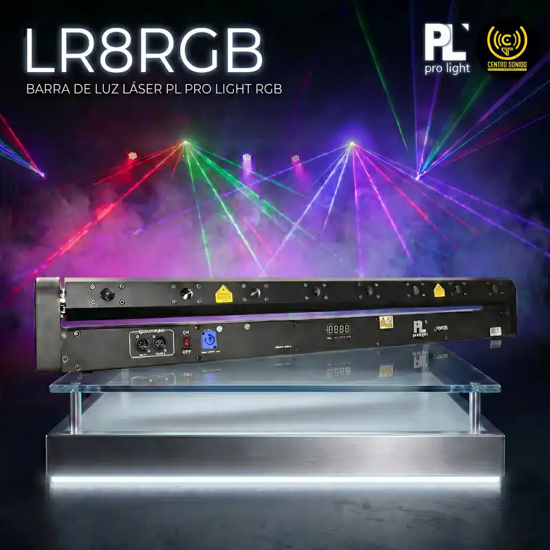 barra laser lr8rgb pl pro light