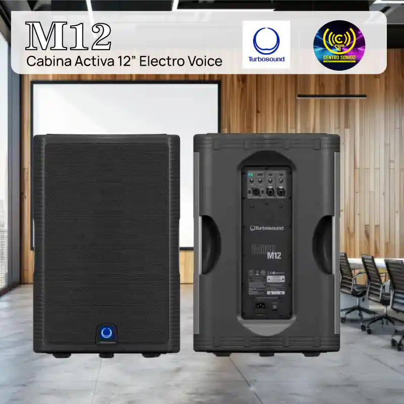 cabina activa m12 turbosound