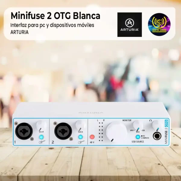 interfaz arturia minifuse 2