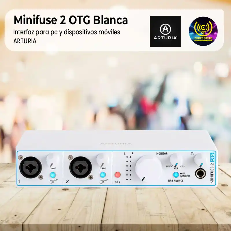 interfaz arturia minifuse 2