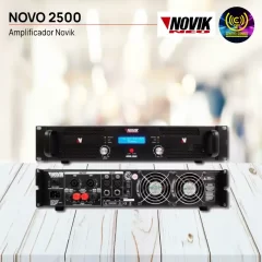 amplificador novik novo 2500