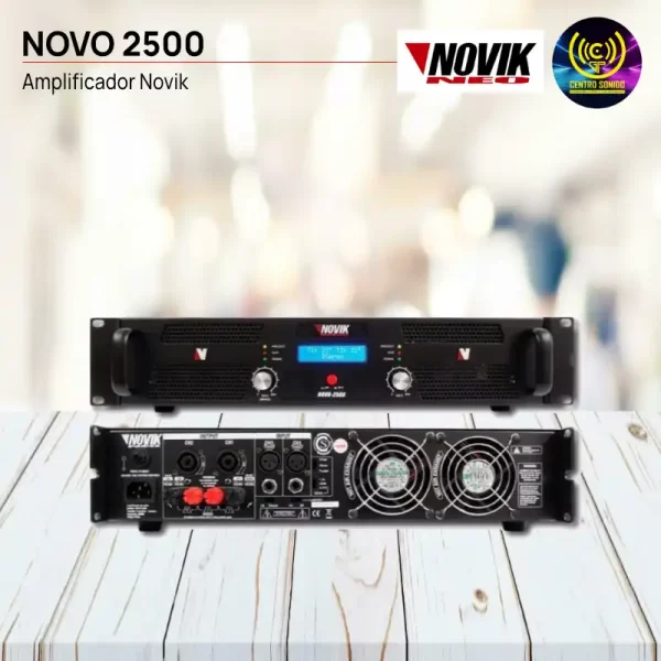 amplificador novik novo 2500