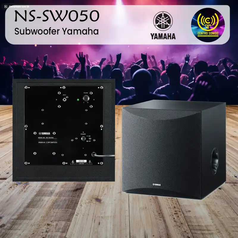subwoofer yamaha ns sw050 negro