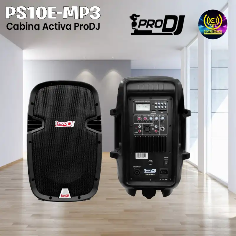 cabina activa ps10e mp3 pro dj