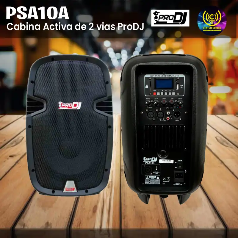 cabina activa psa10a de dos vias