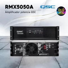 amplificador rmx5050a qsc